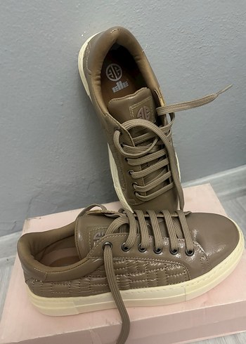 Vizon renk sıfır ayakkabı - Görsel 3