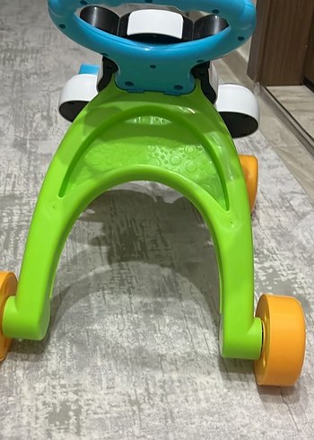 Renkli Zebra Desenli Bebek Yürüteci - Görsel 3