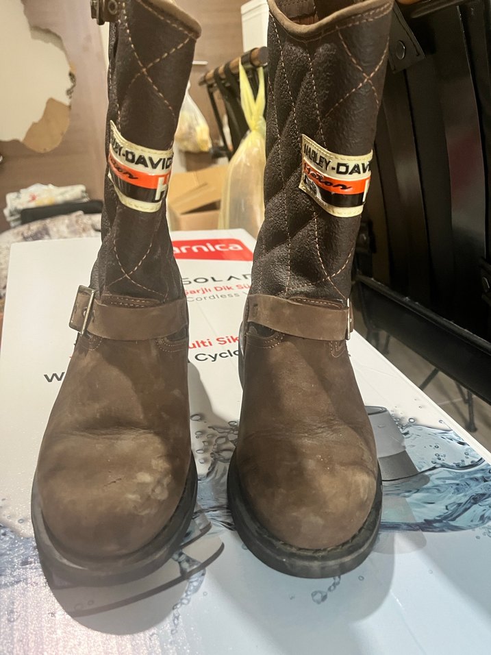 Kahverengi Kadın Bot - Görsel 3