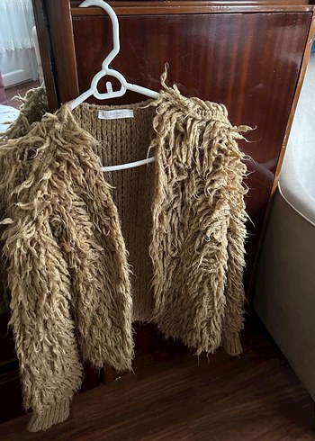 Kahverengi Kürklü Bohem Kadın kürk - Görsel 2