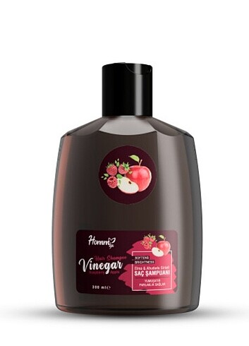 HOMMLIFE HAIR SHAMPOO VINEGAR 300 ML ELMA VE AHUDUDU 