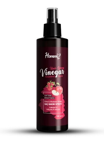 HOMMLIFE HAIR SPREY VINEGAR 200 ML  ELMA VE AHUDUDU SİRKELİ