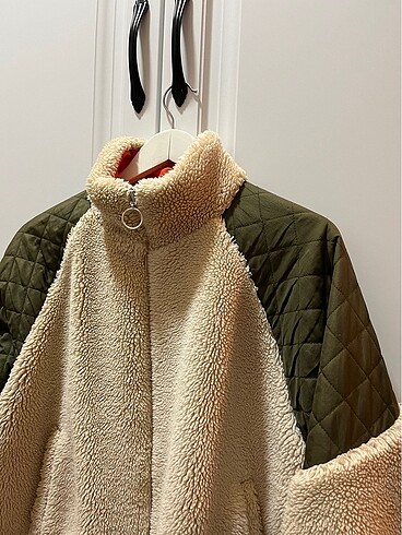 Pull and Bear p&b peluş ceket