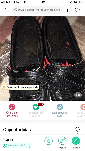 Adidas Orijinal babet