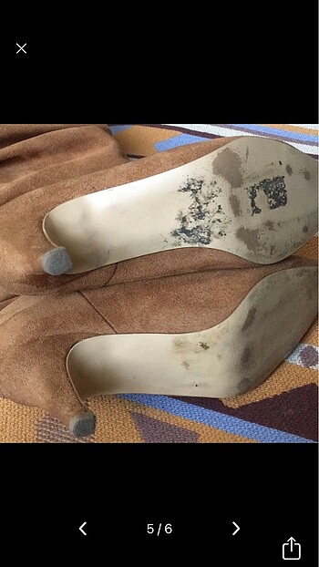 36 Beden camel Renk Harika şık nubuk çizme