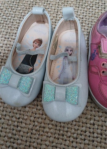 Pembe Kız Çocuk Spor Ayakkabı Velcro - Görsel 2