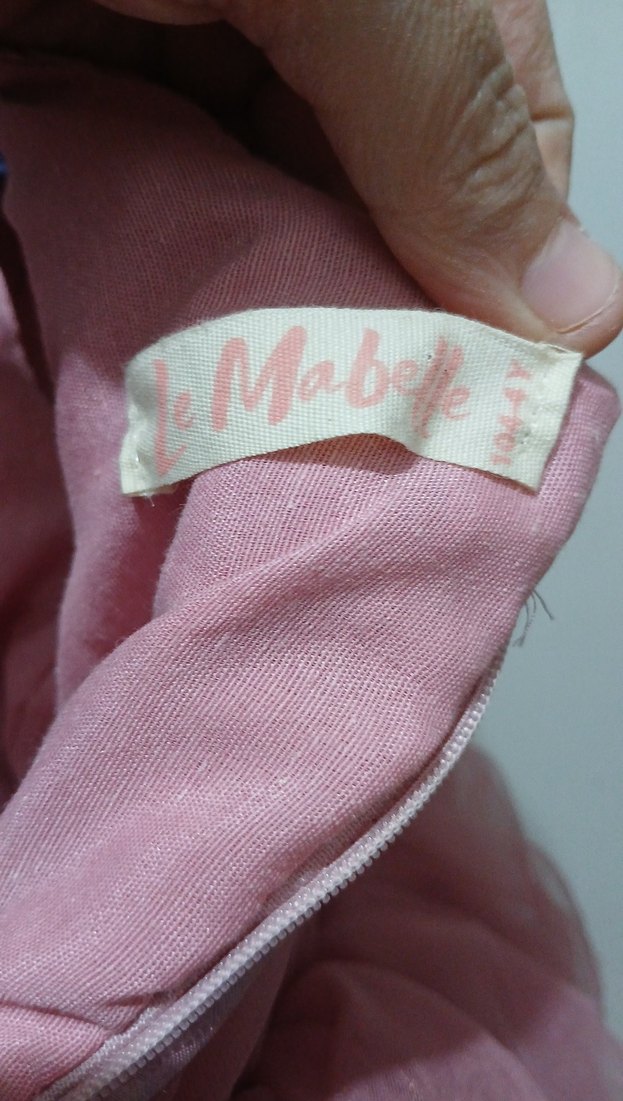 Kız Çocuk Pembe Fırfırlı Bohem Elbise - Görsel 3