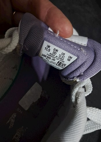 Puma Mor Bantlı Kız Çocuk Spor Ayakkabı - Görsel 4