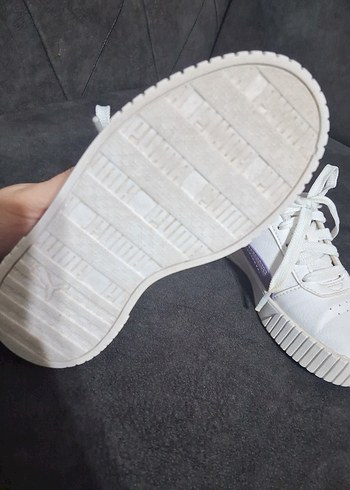 Puma Mor Bantlı Kız Çocuk Spor Ayakkabı - Görsel 2