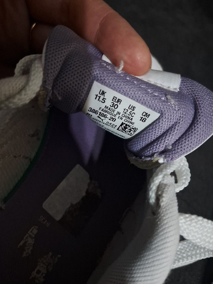 Puma Mor Bantlı Kız Çocuk Spor Ayakkabı - Görsel 4