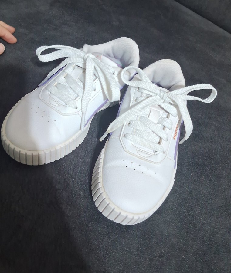 Puma Mor Bantlı Kız Çocuk Spor Ayakkabı - Görsel 3