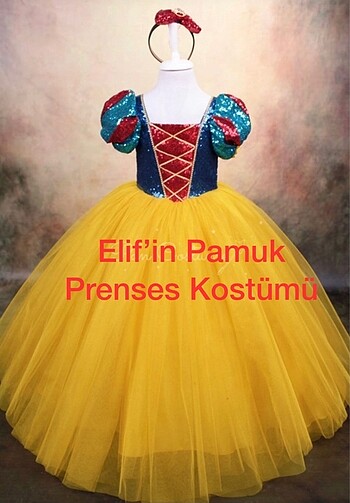 Pamuk Prenses Kostümü