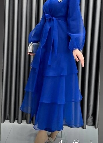 Abiye Mavi abaya