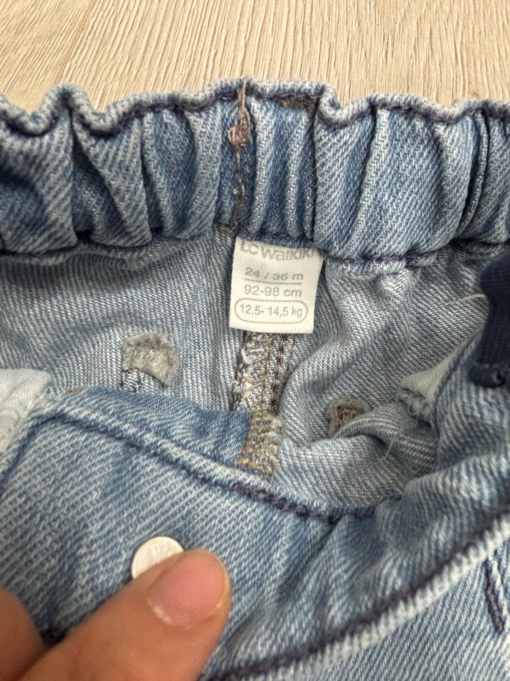 LCW 2-3 yaş kız çocuk kot şort - Görsel 3