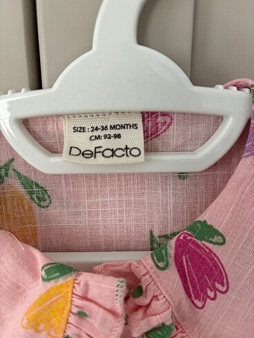 Defacto Defacto kız çocuk elbisesi