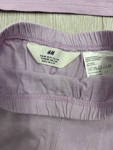 3 Yaş Beden H&M 3 yaş kız bebek takım