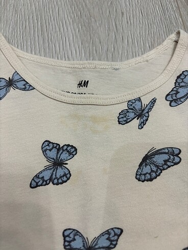 3 Yaş Beden H&M 3 yaş kız bebek takım