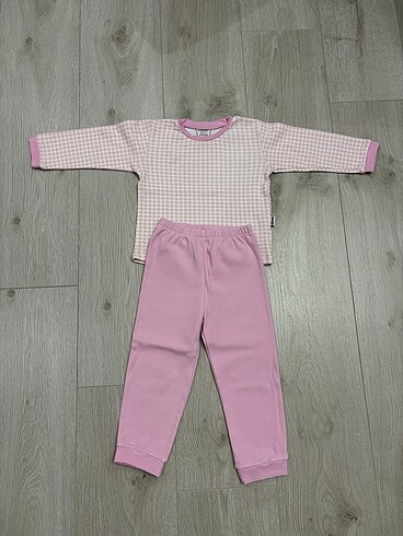 Albimini 3 yaş kız bebek pijama takımı