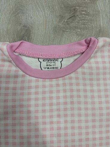 Albimini Albimini 3 yaş kız bebek pijama takımı