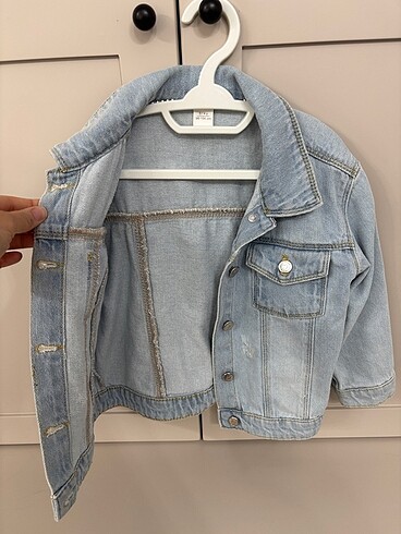 LC Waikiki LCW 3-4 yaş kız çocuk kot ceket