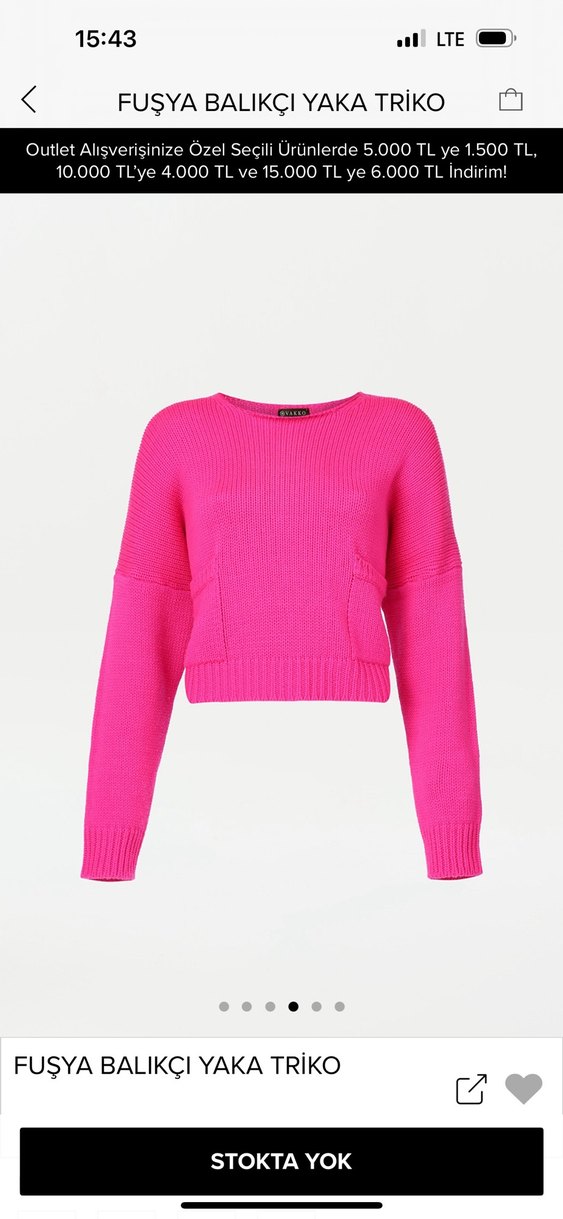 Vakko yün kazak - Görsel 5