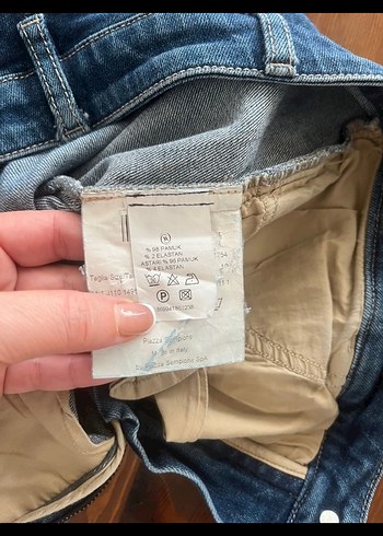 Biker Tarzı Kadın Denim Pantolon - Görsel 4