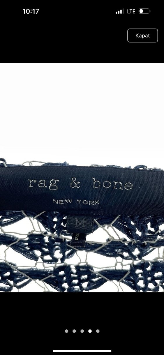 Kadın Lacivert Uzun Örgü Hırka - Görsel 5