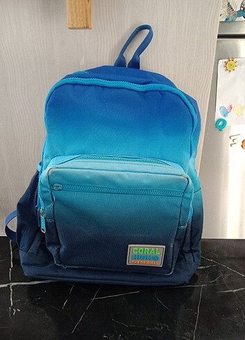 Beden mavi Renk Coral High 3 lu okul çanta seti