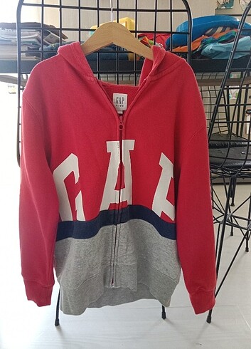 Gap kırmızı sweatshirt medium beden