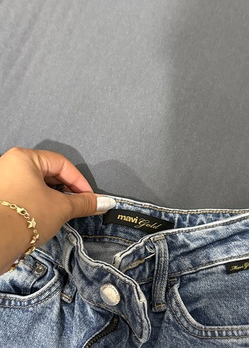 Mavi Jeans Gri Mavi Midi Kot Pantolon
