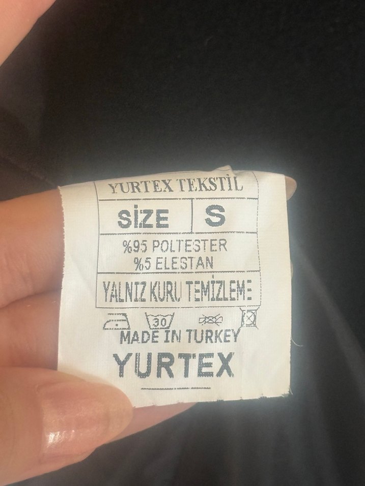 Siyah Uzun Kesim Kaban - Görsel 3