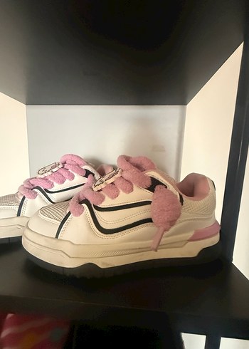 Pembe HELLO CİTY Platform Spor Ayakkabı BERSHKA - Görsel 2