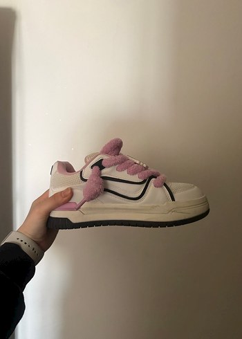 Pembe HELLO CİTY Platform Spor Ayakkabı BERSHKA - Görsel 3