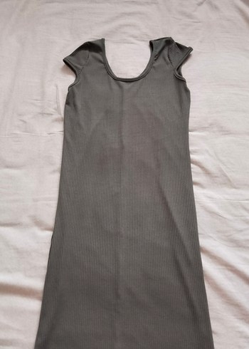 haki Midi Kadın Elbise - Görsel 2