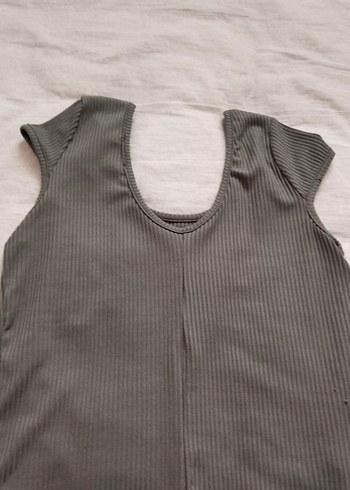 haki Midi Kadın Elbise - Görsel 9