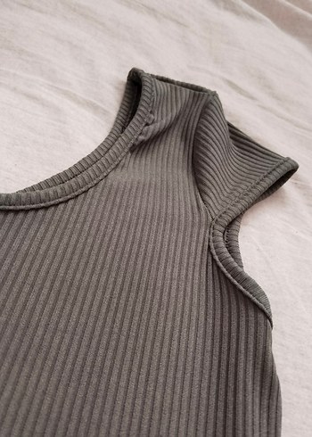 haki Midi Kadın Elbise - Görsel 6