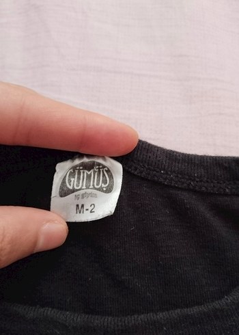 Siyah Kısa Kollu Erkek Tişört - Görsel 2