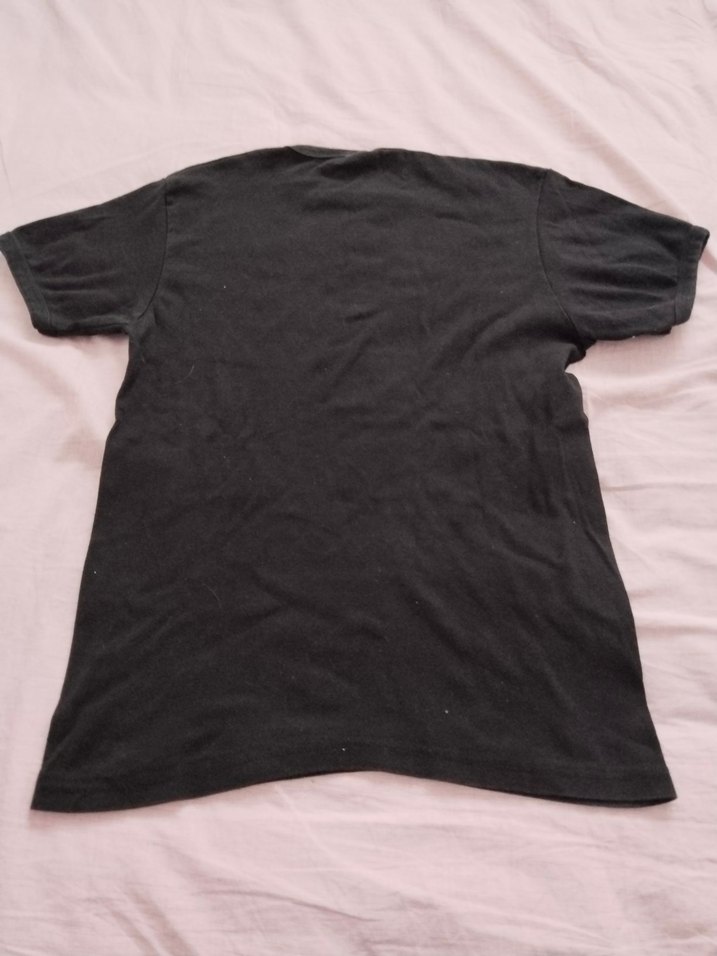 Siyah Kısa Kollu Erkek Tişört - Görsel 4