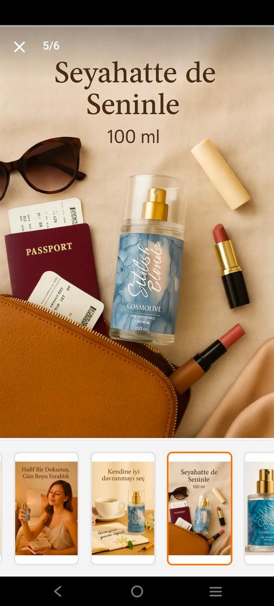 COSMOLIVE Kadın parfümü - Görsel 2