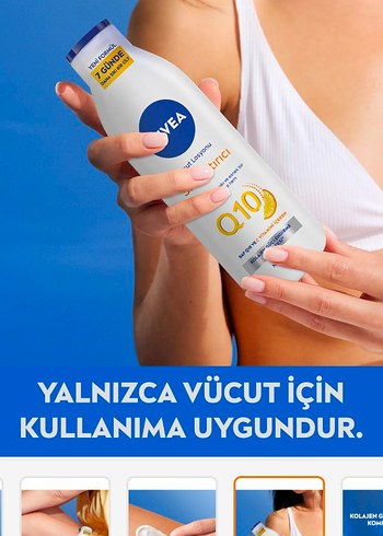 Nivea Q10 & C Vitamini Vücut Losyonu 250 ml - Görsel 5