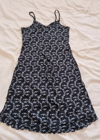 Kadın Siyah İnce Askılı Elbise - Görsel 5