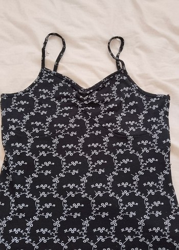 Kadın Siyah İnce Askılı Elbise - Görsel 2