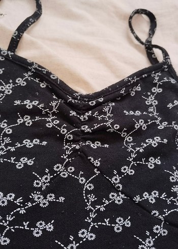 Kadın Siyah İnce Askılı Elbise - Görsel 3