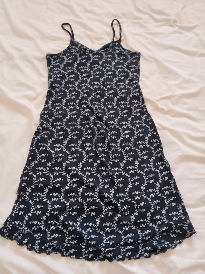 Kadın Siyah İnce Askılı Elbise - Görsel 5