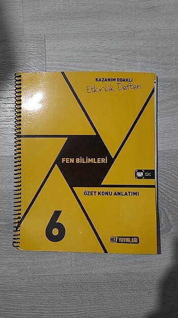 Hız yayınları fen Bilimleri 6. Sınıf etkinlik defteri özet konu