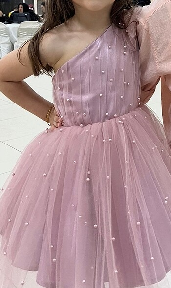 Diğer Kız çocuk pembe elbise