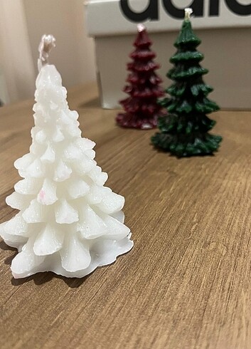 Beden çeşitli Renk 3'lü Dekoratif Mum