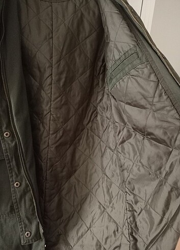 Yeşil kapüşonlu parka 36 beden  - Görsel 11