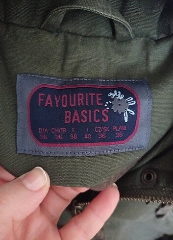 Yeşil kapüşonlu parka 36 beden  - Görsel 12