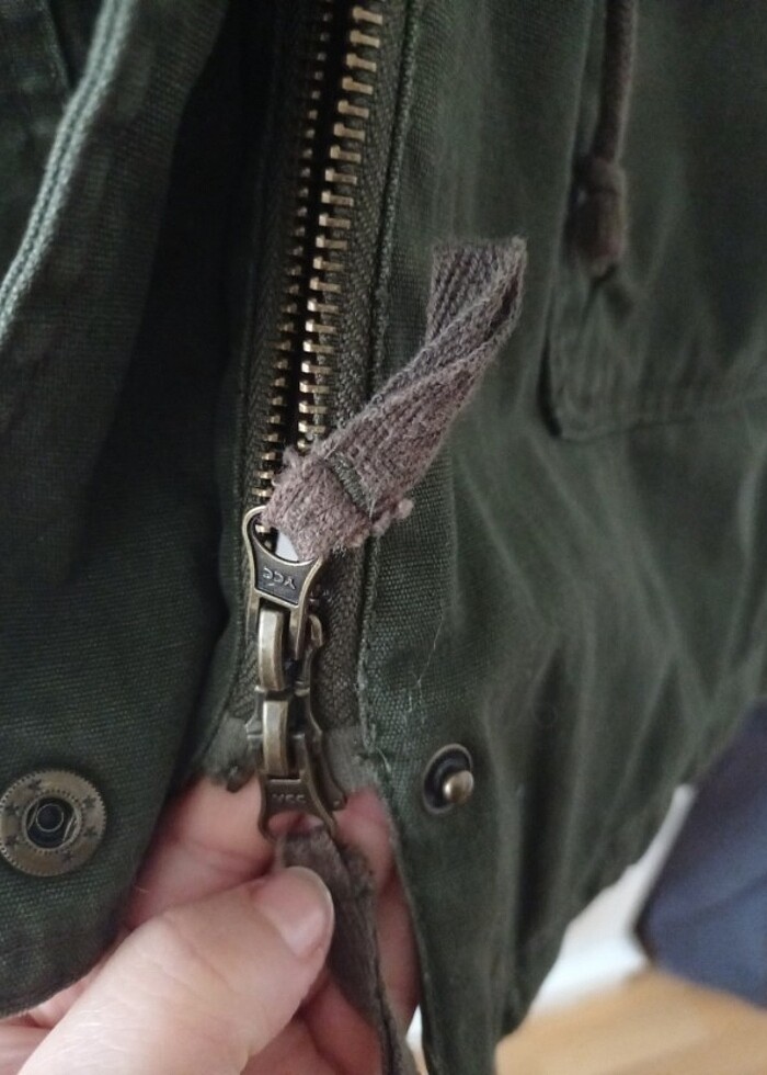 Yeşil kapüşonlu parka 36 beden  - Görsel 4